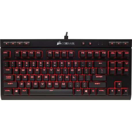 Corsair K63 Compact - Qwerty - Cherry MX Red -  Mechanisch Gaming Toetsenbord