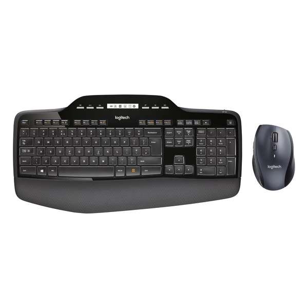 Logitech MK710 - Draadloos Toetsenbord en Muis - Qwerty Logitech MK710 - Draadloos Toetsenbord en Muis - Qwerty