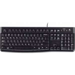 Logitech K120 - Bedraad Toetsenbord - QWERTY / Zwart
