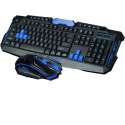 Draadloze toetsenbord muis HK8100 Wireless Keyboard + 2,4 GHz muis met 4 knoppen