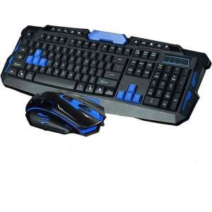 Draadloze toetsenbord muis HK8100 Wireless Keyboard + 2,4 GHz muis met 4 knoppen
