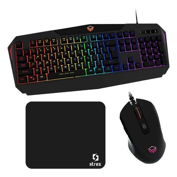 Gaming Set | Toetsenbord | Muis | Muismat | 3 In 1 Combo Gaming Set | Toetsenbord | Muis | Muismat | 3 In 1 Combo