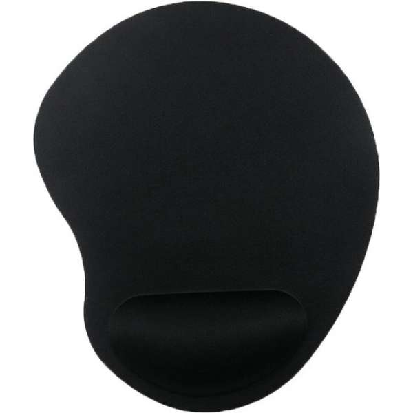 Ergonomische Muismat met Polssteun - Mousepad - Zwart Ergonomische Muismat met Polssteun - Mousepad - Zwart