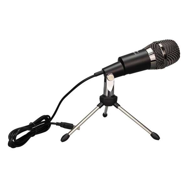 K668 Microfoon voor PC - Windows- Apple - Skype - Youtube - USB Aansluiting - Plug & Play - Tripod - Tafelmicrofoon K668 Microfoon voor PC - Windows- Apple - Skype - Youtube - USB Aansluiting - Plug & Play - Tripod - Tafelmicrofoon