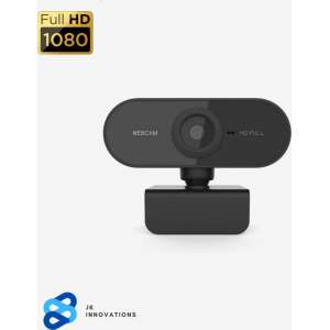 Webcam full HD (1080p) - JK Innovations®  - Werk & Thuis - Windows - MacOS - Linux
