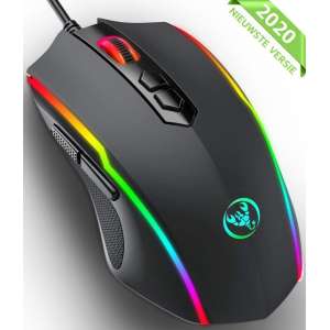 Nince Illumination Gaming Muis van Hoge kwaliteit 100 - 7200 DPI - Mac / Windows - Game muis Ergonomisch design -