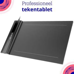 Teken Tablet – Tekentablet – Grafische Tablet - 230x144mm – 5080 LPI – 8192 – Nintai VEIKK S640