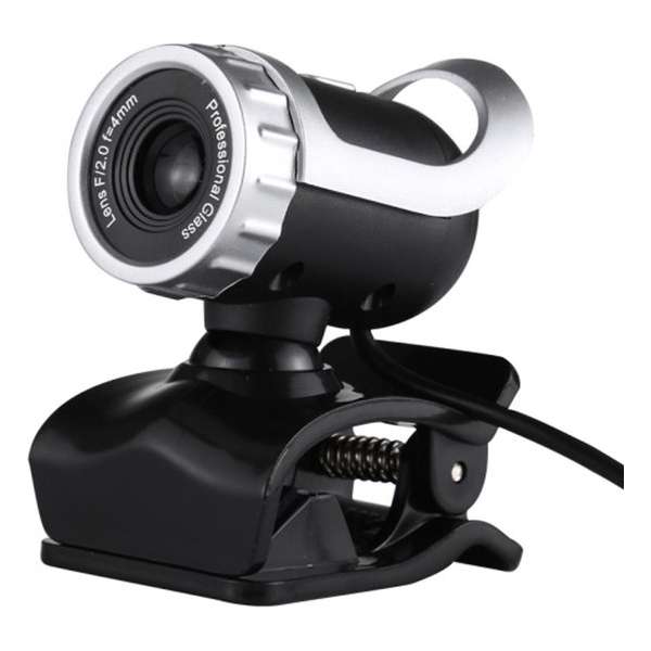 Webcam 1.0 megapixel  - 480P HD camera voor pc en laptop met microfoon -  USB 2.0 'plug & play'