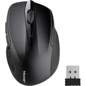 TeckNet Pro 2.4G Draadloze Muis, M3 | 2600DPI | Grijs
