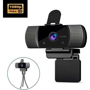 USB-Webcam (1080P)  Full HD Voor PC en Laptop Met Microfoon