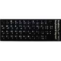 Arabische toetsenbord stickers – Arabisch -hoge kwaliteit - QWERTY Layout - Arabic keyboard stickers - Arabisch leren