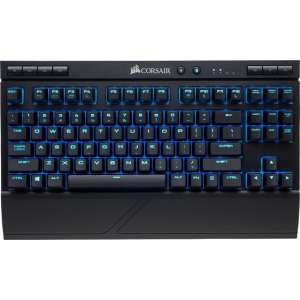 Corsair K63 Blue LED - Qwerty - Cherry MX Red - Draadloos Tenkeyless Mechanisch Toetsenbord