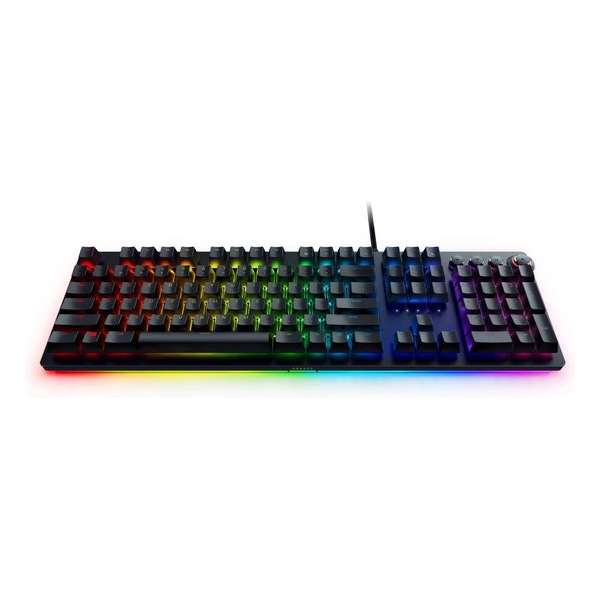 Razer Huntsman Elite Chroma - Qwerty - Lineair Opto Switch - Mechanisch Gaming Toetsenbord Razer Huntsman Elite Chroma - Qwerty - Lineair Opto Switch - Mechanisch Gaming Toetsenbord