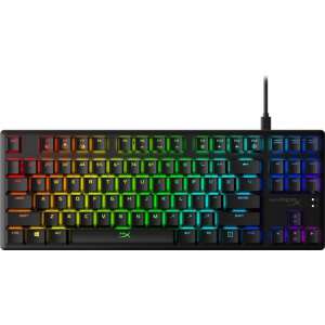 HyperX Alloy Origins Core RGB Tenkeyless Mechanical Gaming Toetsenbord - QWERTY - HyperX Red - Zwart