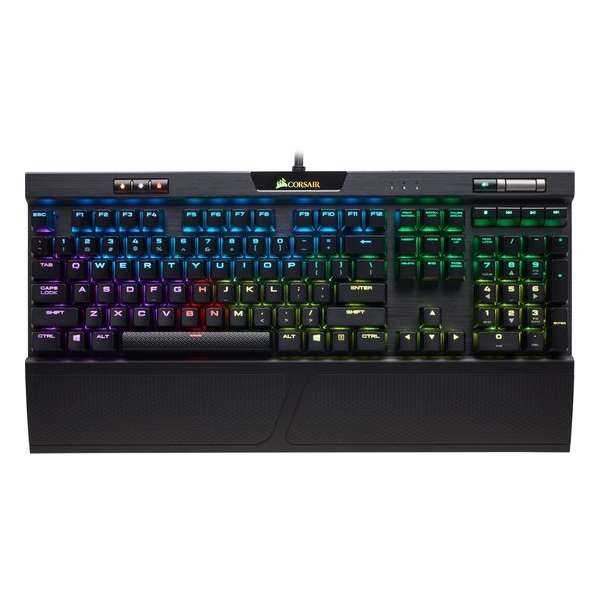 Corsair K70 RGB MK.2 - Qwerty - Cherry MX Red - Mechanisch Gaming Toetsenbord