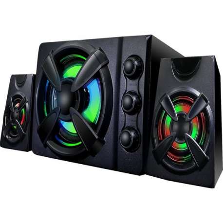 Gaming speaker Battletron, met led-verlichting