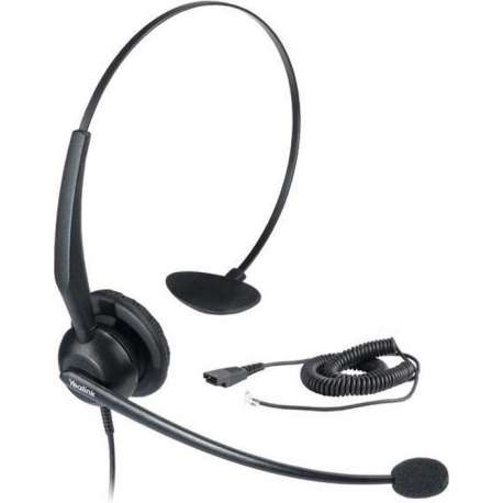 Yealink YHS32 Monauraal Hoofdband Zwart hoofdtelefoon