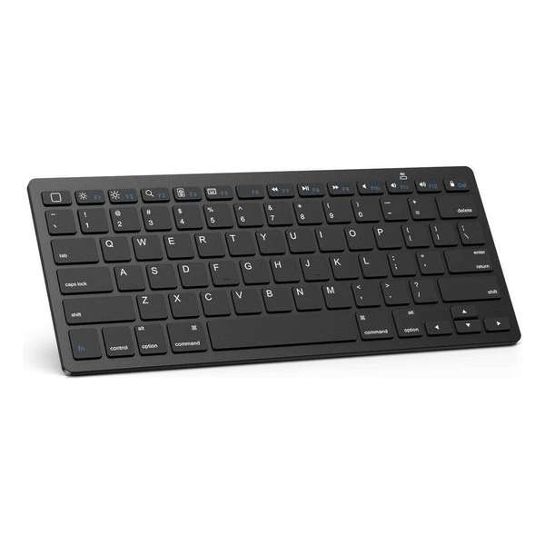 Draadloos Toetsenbord - Wireless Keyboard - Bluetooth - Zwart