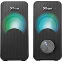 Trust Arys - Compacte 2.0 RGB Speaker - Zwart