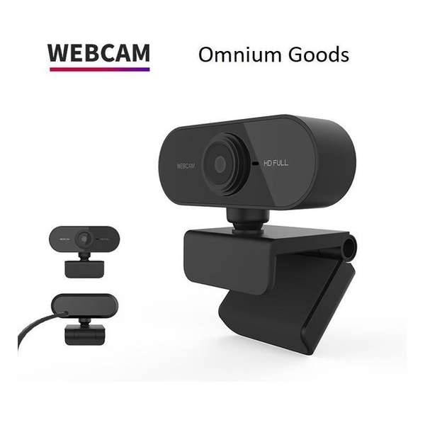 HD Webcam - Webcam voor pc - Webcamera - Vergaderen - Thuiswerken - Videoconferentie - USB - Videobellen - Windows - Apple HD Webcam - Webcam voor pc - Webcamera - Vergaderen - Thuiswerken - Videoconferentie - USB - Videobellen - Windows - Apple
