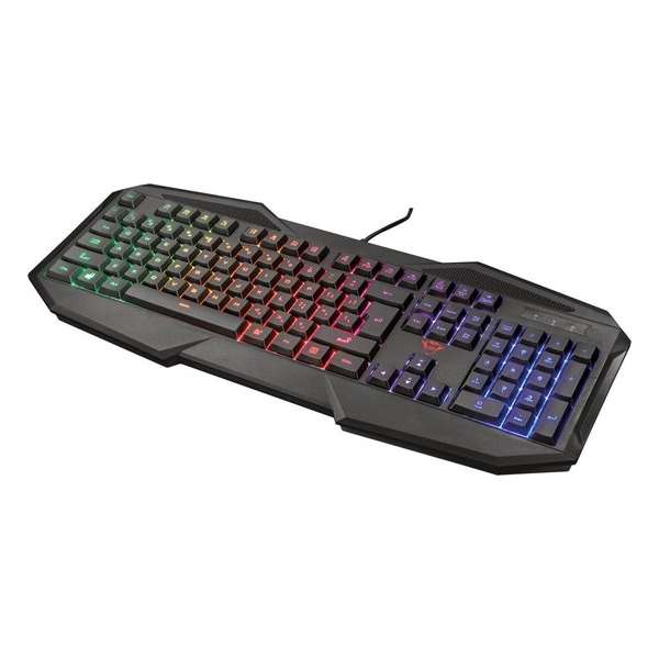 Trust Avonn GXT 830-RW | Gaming Keyboard | USB | Toetsenbord | Duits | QWERTZ