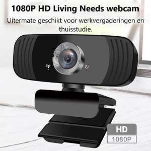 Living Needs Webcam – Webcam voor PC – 1080P Full HD.