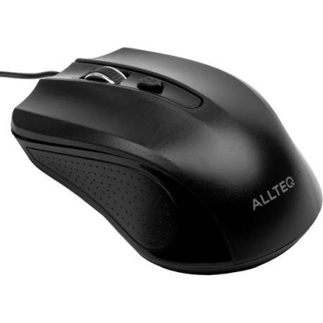Allteq - Bedrade muis - Zwart