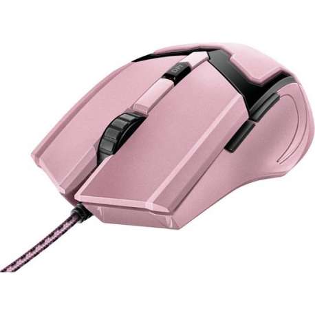 Trust GXT 101 Gav - Gaming Muis - Roze