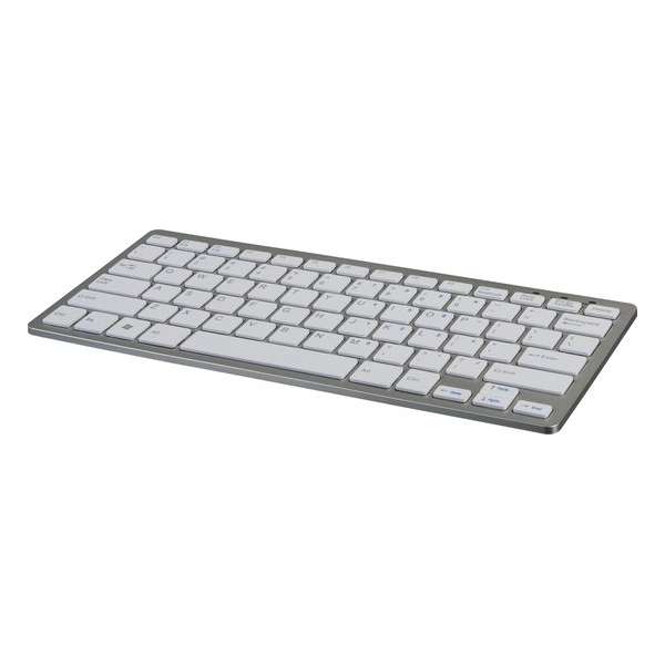 Ergoline compact toetsenbord wit-zilver wired Ergoline compact toetsenbord wit-zilver wired