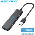 Vention USB 3.0 Hub 4 poort - USB 3.0 Splitter met 4 poorten