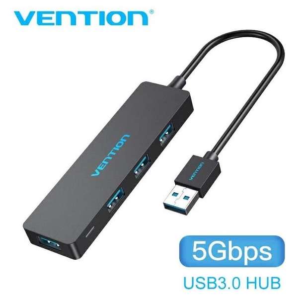 Vention USB 3.0 Hub 4 poort - USB 3.0 Splitter met 4 poorten