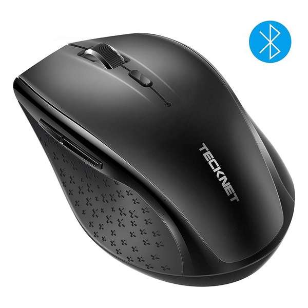 TeckNet Pro Bluetooth Draadloze Muis | 3000DPI / 5 levels - Zwart