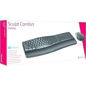 Microsoft Sculpt Comfort - Draadloos Toetsenbord - Qwerty - Zwart