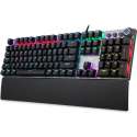 AULA F2058 RGB mechanisch gaming toetsenbord - qwerty - blue switch - 108 keys anti-ghosting game toetsenborden