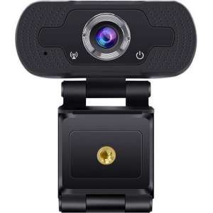 Webcam voor PC of laptop - Webcam met microfoon - Full HD - webcams - met USB - 1080p - universeel