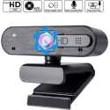 Pro Webcam voor pc met microfoon - FULL HD (1920x1080) 30 FPS - Auto focus - Windows & Mac - Webcam voor pc met usb