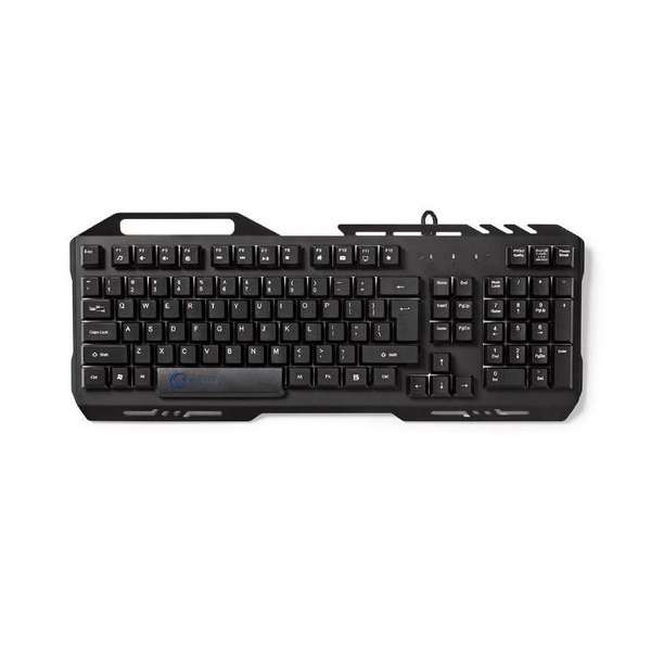 Nedis Gaming-toetsenbord - RGB-verlichting - USB 2.0 - US International - Metalen design