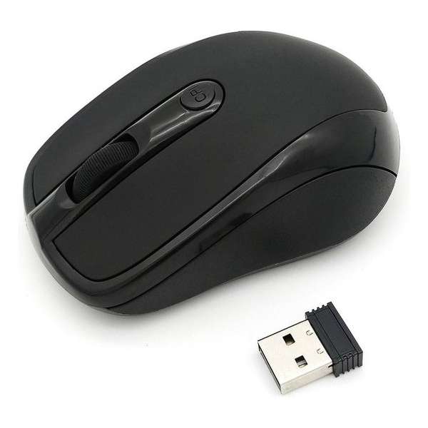 Draadloze Muis P460 - 2.4 Ghz - USB - Zwart - Voor PC, Laptop en Mac Draadloze Muis P460 - 2.4 Ghz - USB - Zwart - Voor PC, Laptop en Mac
