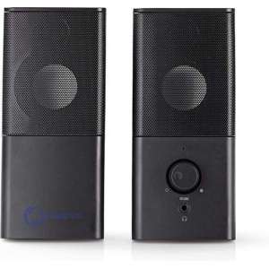 Nedis Gaming-luidsprekers - 2.0 - Over USB gevoed - 3,5 mm jack - RMS 6 W