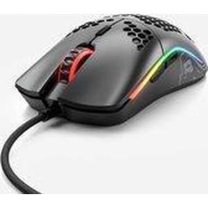 Glorious Model O (regular) - Muis 12.000 dpi mat zwart + Mousepad 3XL + G-Skatez + Bungee + Keyboard