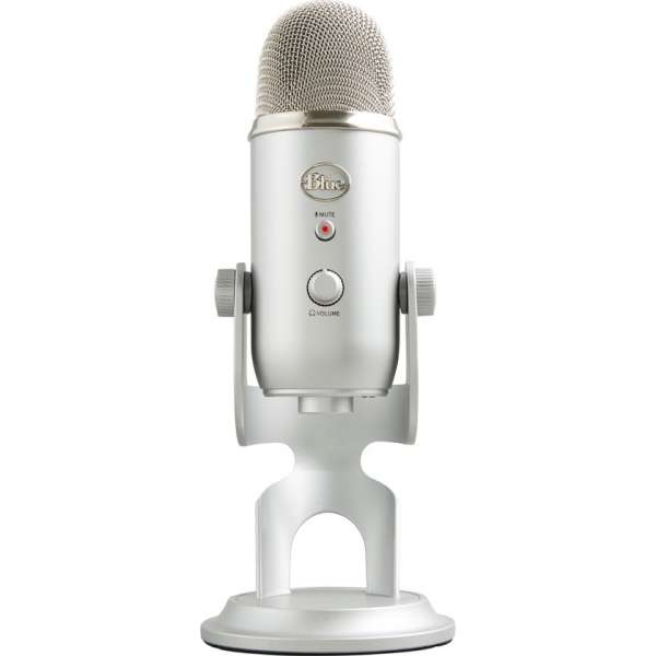 Blue Microphones Yeti Streaming Microfoon | Silver Blue Microphones Yeti Streaming Microfoon | Silver
