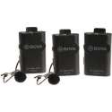 Boya BY-WM4PRO K2 wireless microphone system (2 transmitters) 2.4