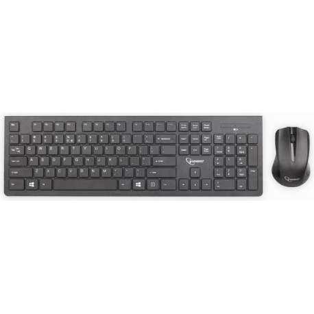 Gembird KBS-WCH-01 - Toetsenbord en muis, draadloos