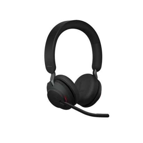 Jabra Evolve2 65 UC Stereo - Bluetooth Headset - op oor - draadloos - USB - noise isolating - zwart