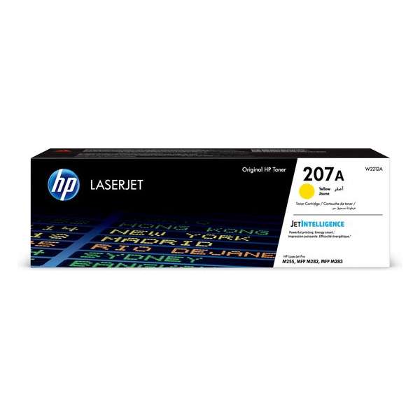 HP 207A Yellow LaserJet Toner Cartridge