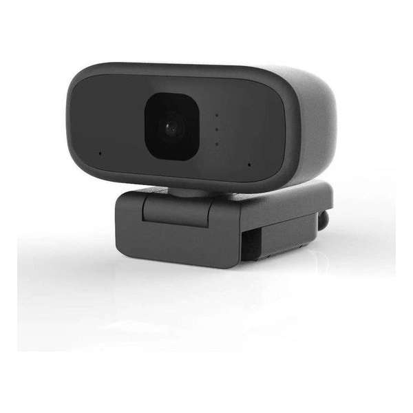 Webcam - Op computer - Webcam voor pc - Webcamera - Vergaderen - Werk & Thuis - USB - Microfoon - Windows & Mac