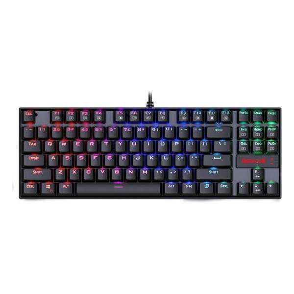 Gaming toetsenbord Kumara RGB K552 Verlichte gaming QWERTY keyboard - Mechanisch met gouden USB connector Gaming toetsenbord Kumara RGB K552 Verlichte gaming QWERTY keyboard - Mechanisch met gouden USB connector