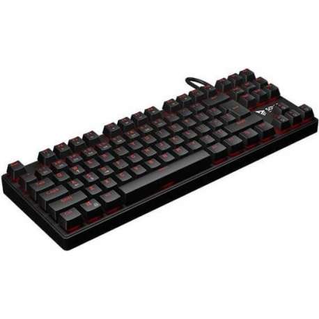 Savio Tempest RX toetsenbord USB QWERTY Engels Zwart