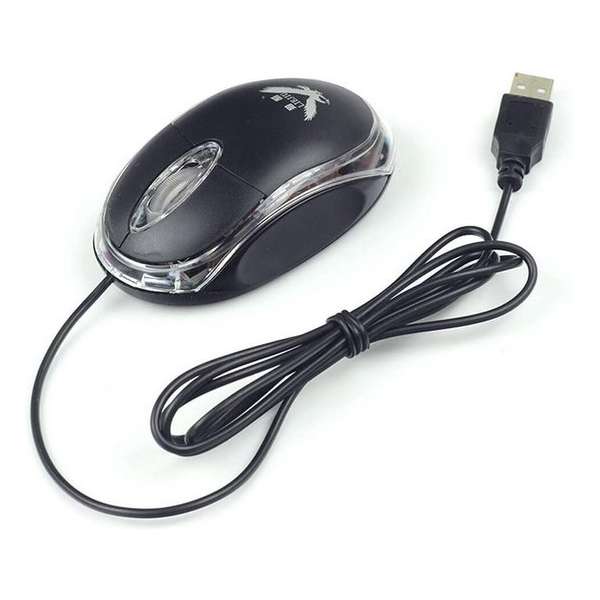 Jeway JM-0099 Muis met kabel Bedraad voor notebook, pc, Mac, laptop, computer / Windows / mouse with cable