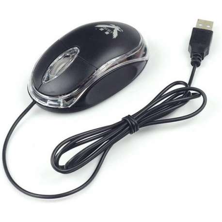 Jeway JM-0099 Muis met kabel Bedraad voor notebook, pc, Mac, laptop, computer / Windows / mouse with cable